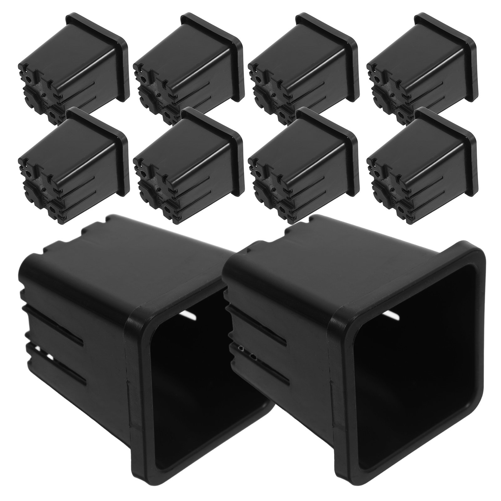 Aquarium Plants - 10Pcs Hydroponic Mesh Planting Basket Plastic