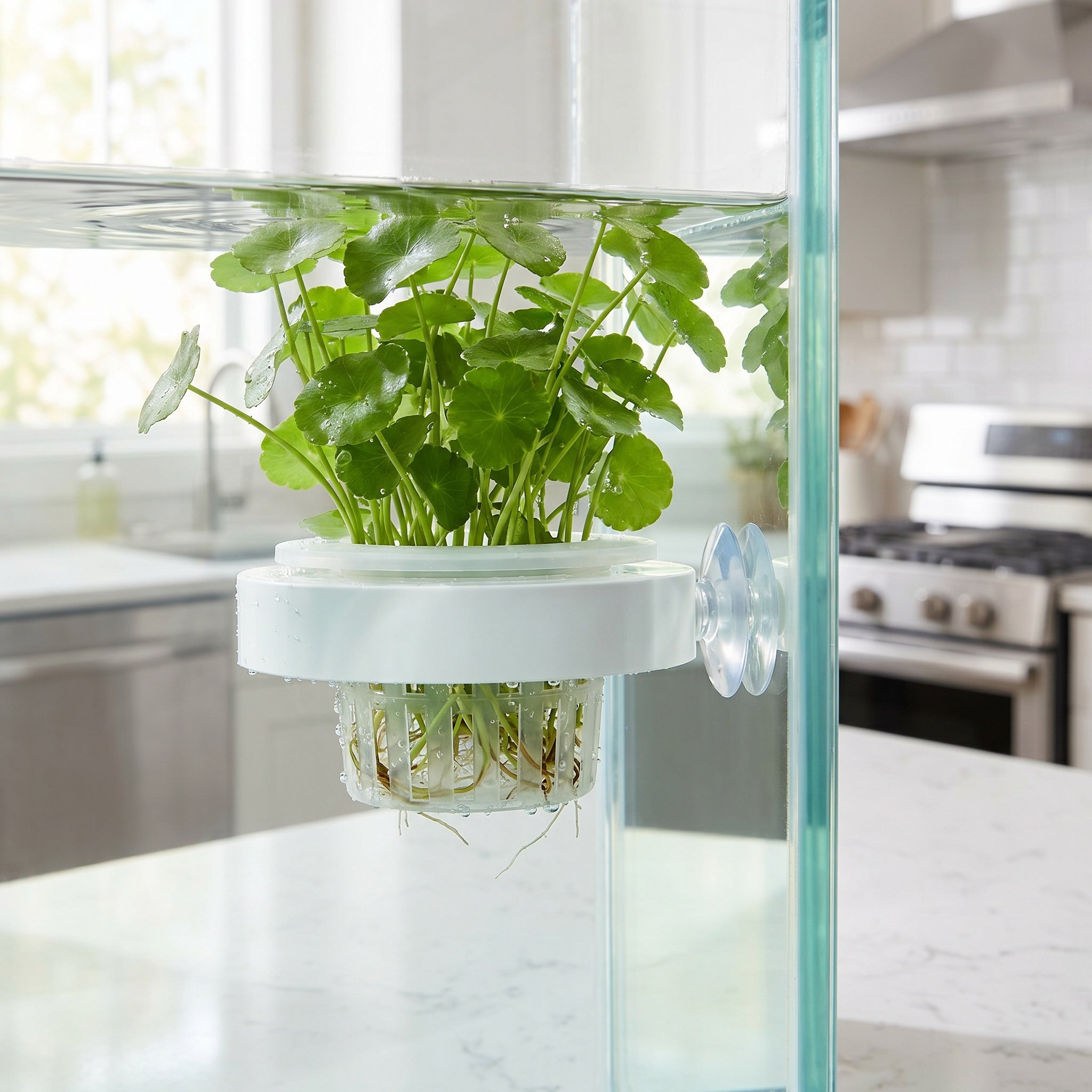 Aquarium Fish Tank - 4pcs Floating Aquarium Plant Basket Plastic
