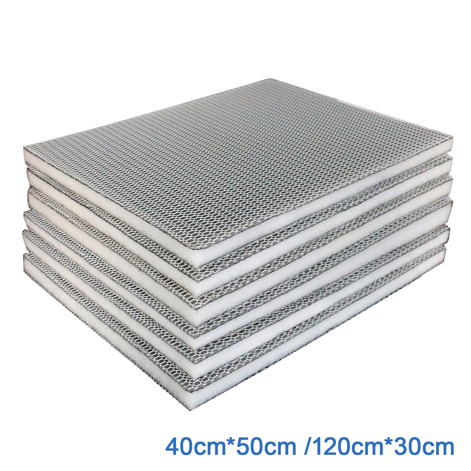 Fish Tank Filter - Reusable Cotton Aquarium Filter Pad Honeycomb