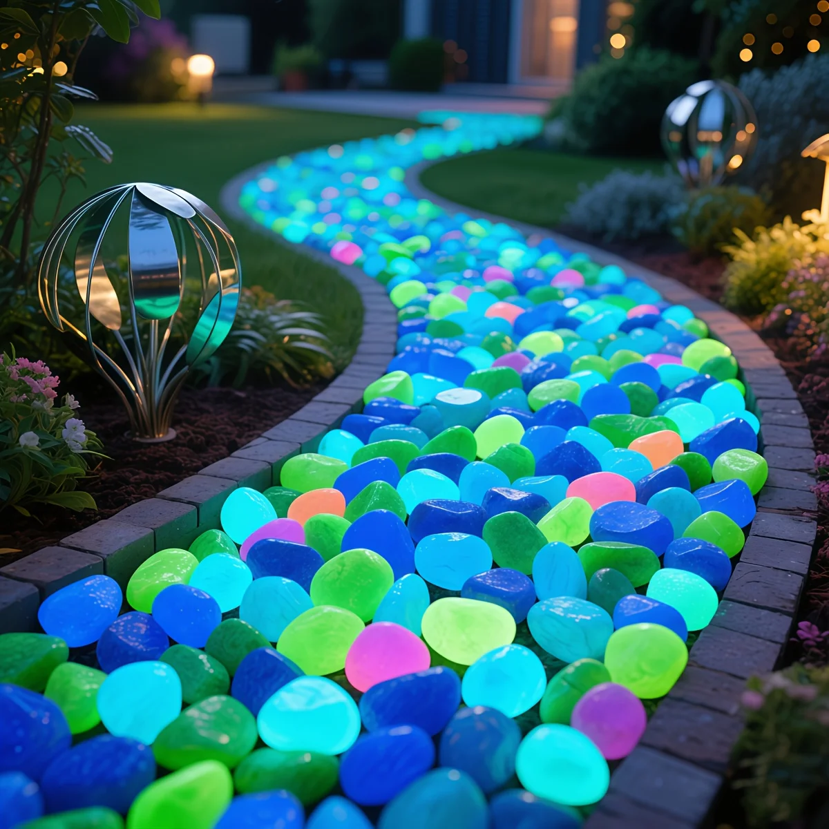 1CM 100pcs Color Goose Stone L - đánh giá và giá Fish Tank Gravel