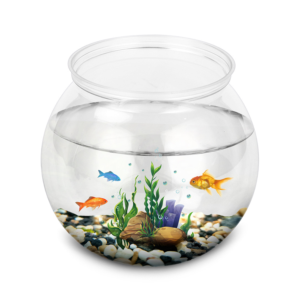 Fish Bowl Plastic L M S Sizes  - đánh giá và giá Betta Fish Tank