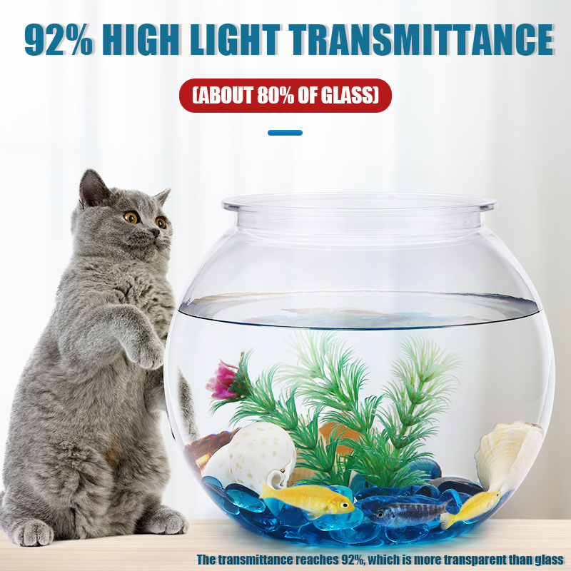 Fish Bowl Plastic L M S Sizes  - đánh giá và giá Betta Fish Tank