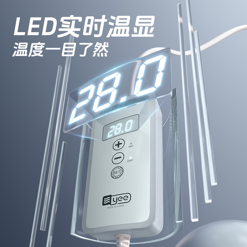 Digital Display Mini Turtle Ta - đánh giá và giá Fish Tank Heater