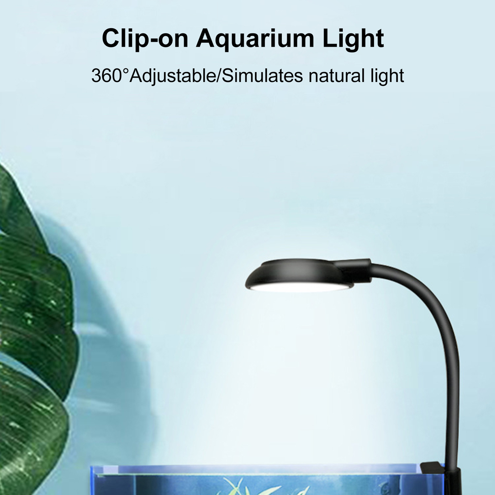 Fish  Clamp Lamp Aquarium Aqua - đánh giá và giá Aquarium Light