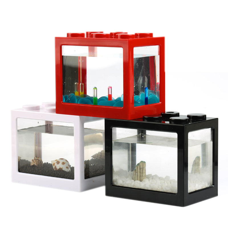 7 Color Mini Aquarium Betta Fi - đánh giá và giá Aquarium Fish Betta