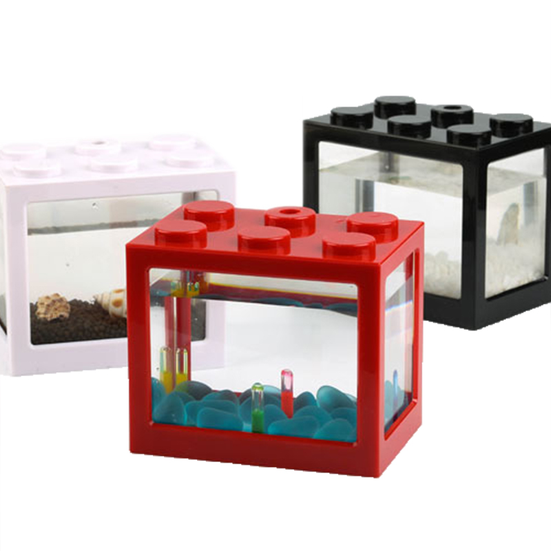 7 Color Mini Aquarium Betta Fi - đánh giá và giá Aquarium Fish Betta