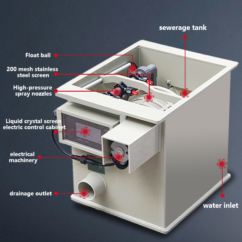 5m³/h Rotating Drum Filter Hom - đánh giá và giá Fish Aquarium Home