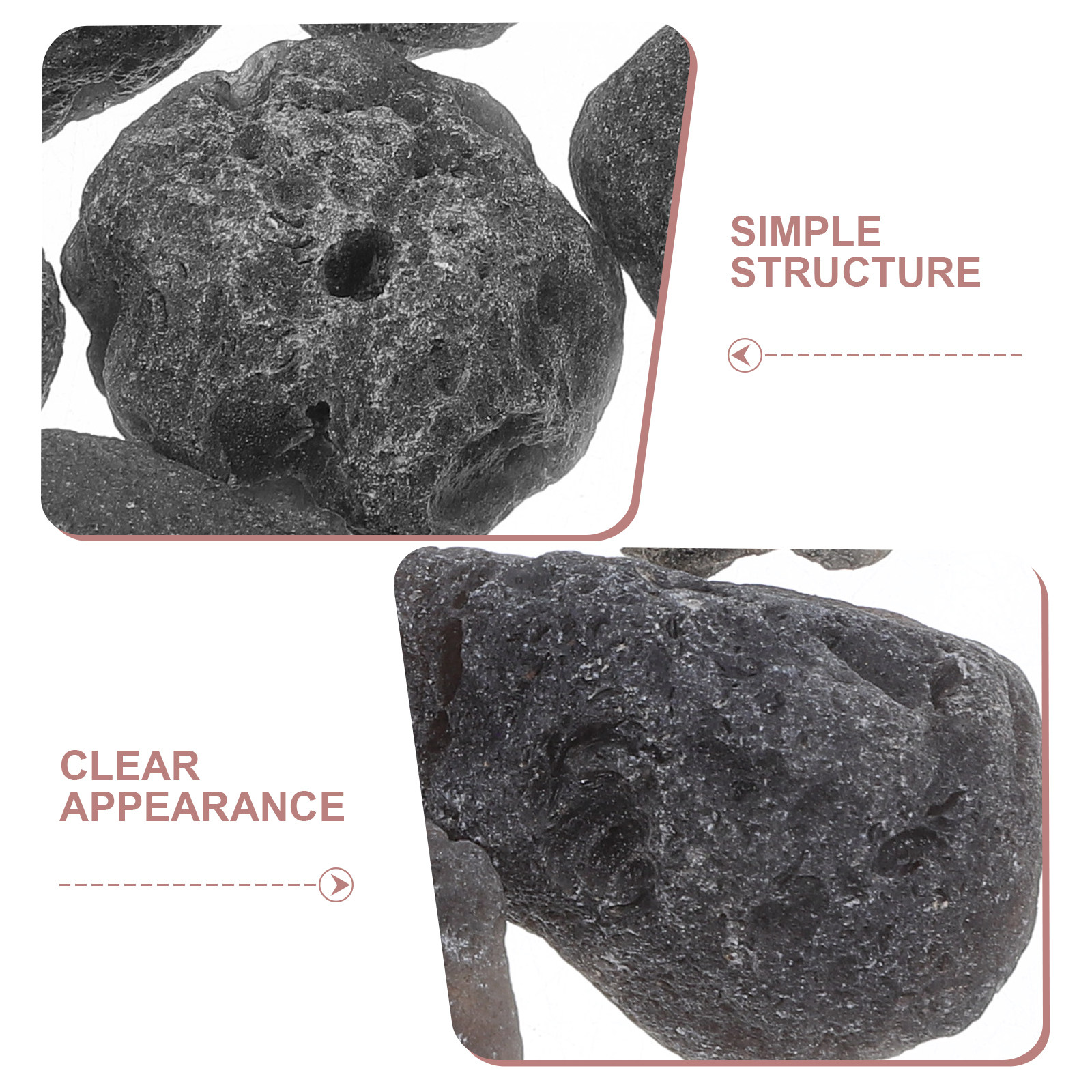 200G Natural Crystal Black Met - đánh giá và giá Fish Tank Gravel