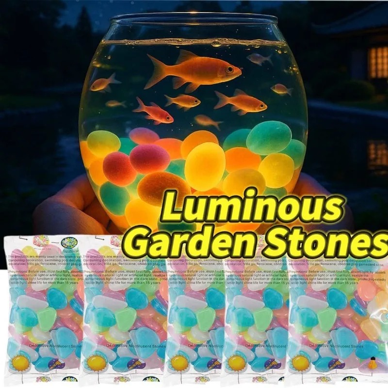 100-1000 Pcs Luminous Rock, St - đánh giá và giá Fish Tank Gravel