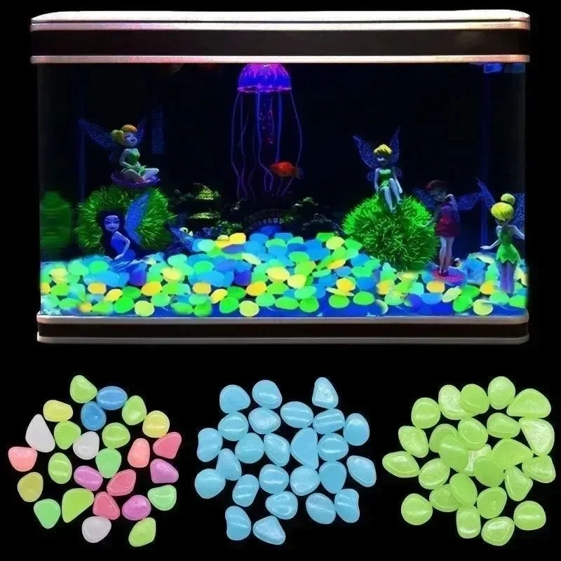100-1000 Pcs Luminous Rock, St - đánh giá và giá Fish Tank Gravel