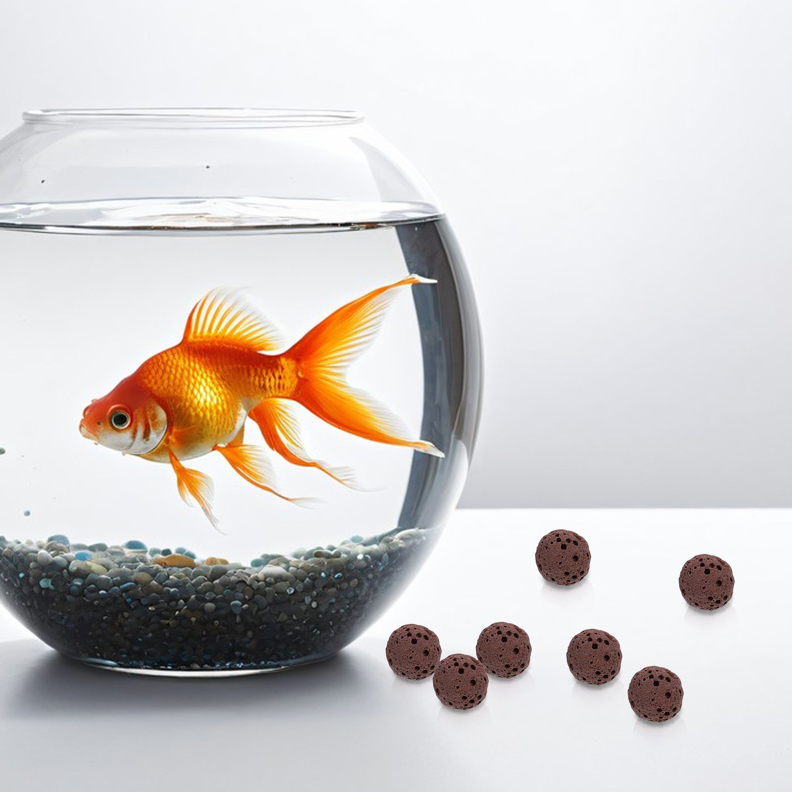 Volcanic Stone Aquarium Gravel - đánh giá và giá Fish Tank Gravel