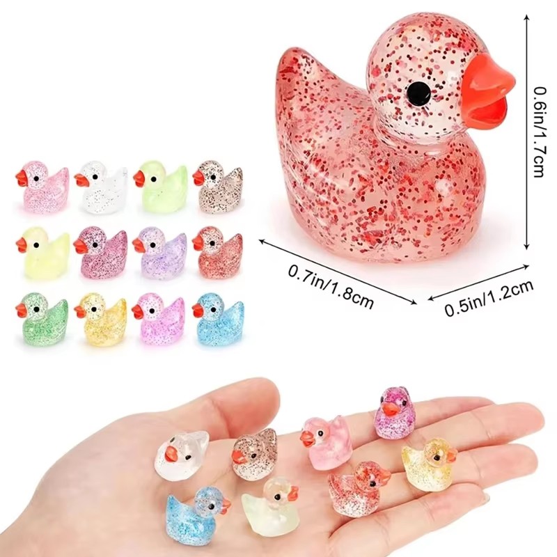 ~ Miniature Resin Duck with Pu - đánh giá và giá Aquarium Decor