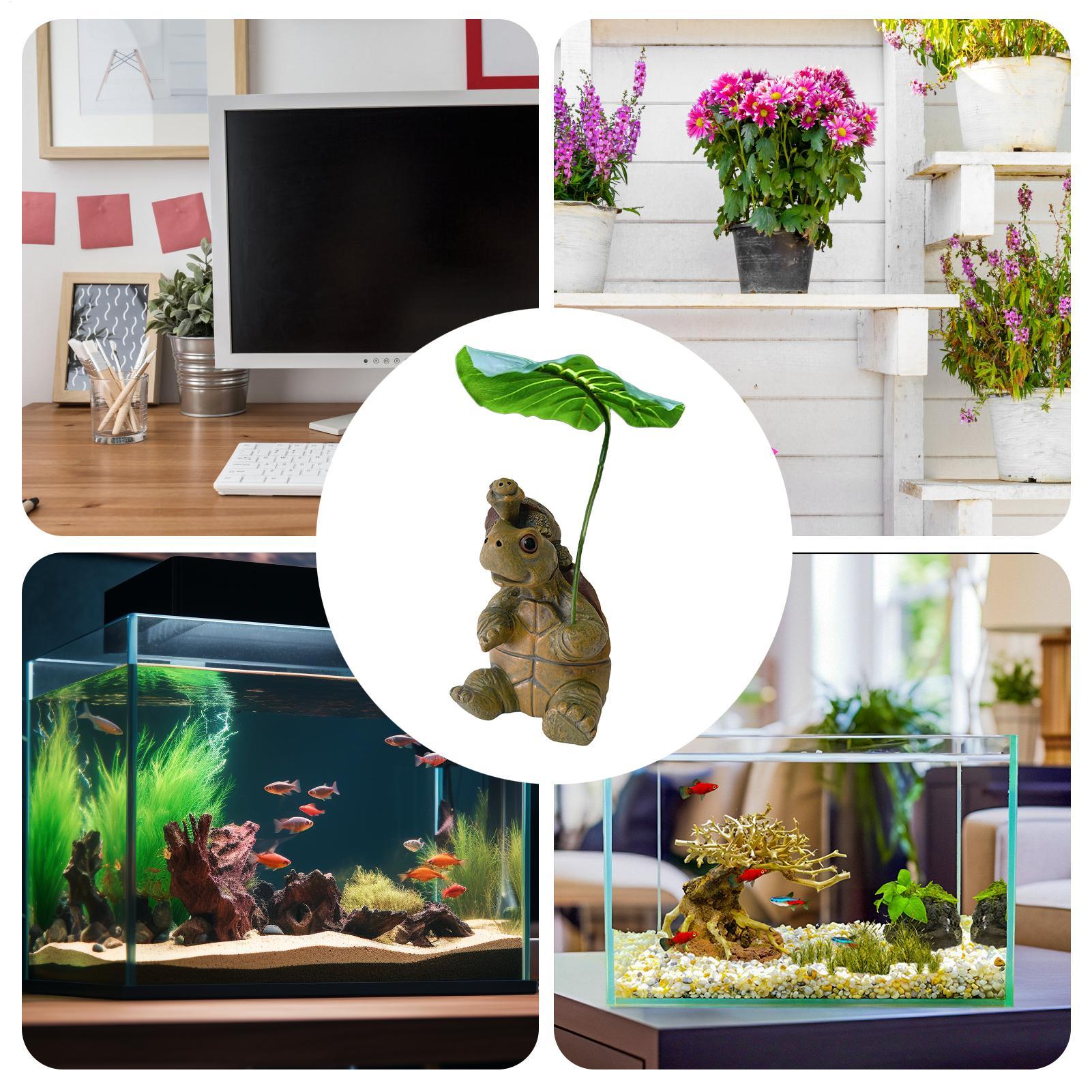Turtle Figurine Fish Tank Deco - đánh giá và giá Fish Aquarium Home